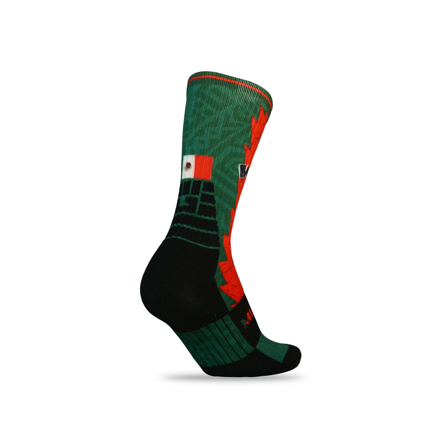 CLEARANCE ITEM - MudGear Custom Mexico Crew Height Socks (1 Pair)