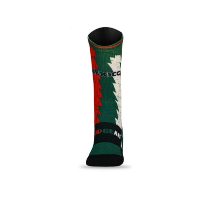 CLEARANCE ITEM - MudGear Custom Mexico Crew Height Socks (1 Pair)