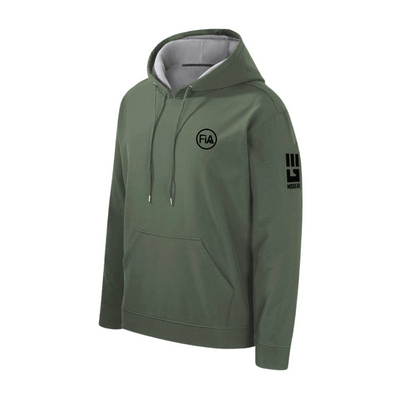 FiA MudGear All-Weather Warrior Hoodie (Olive Drab Green) - Made to Order