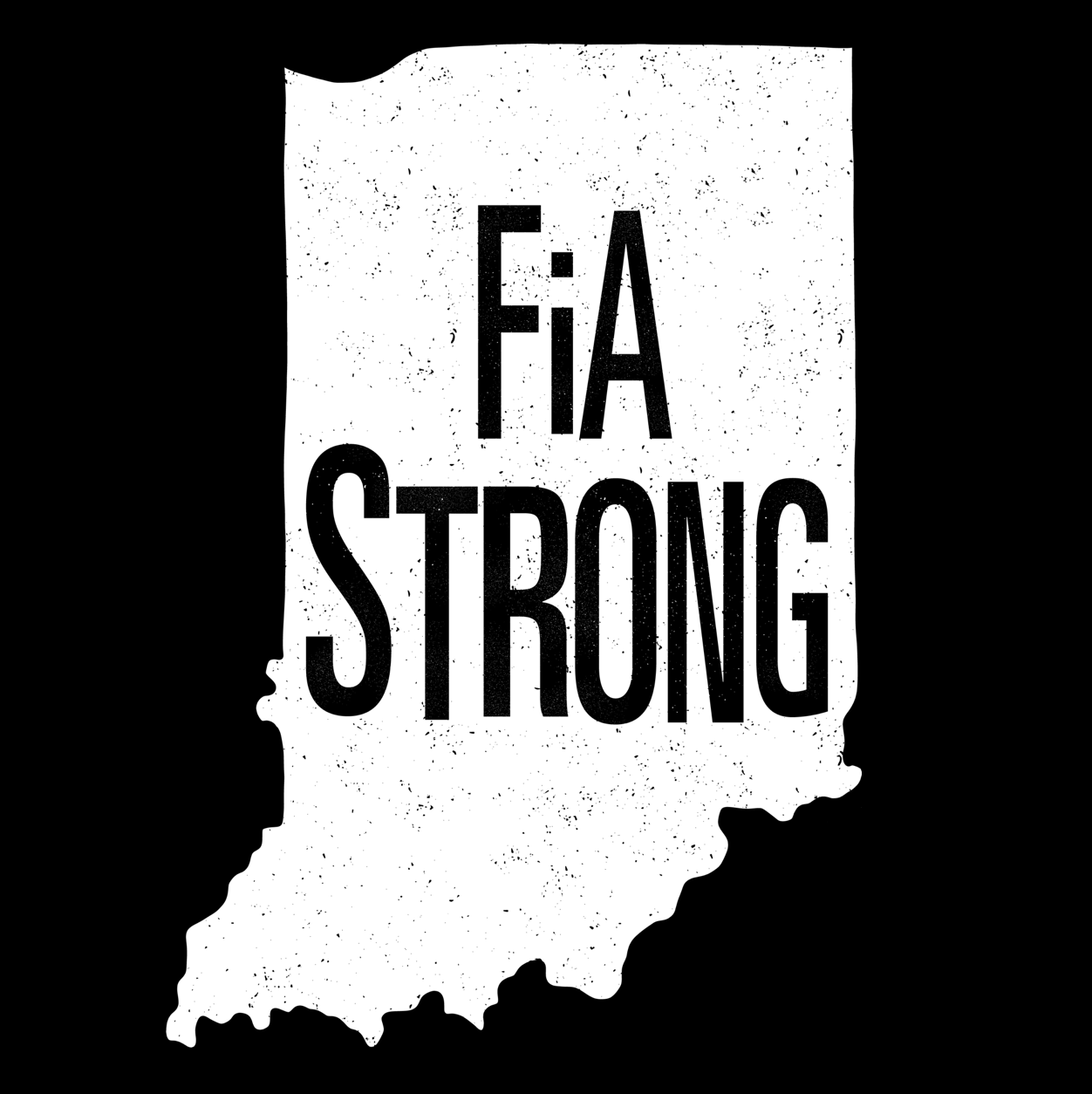 FiA Strong Indiana State Shirt (Made to Order DTF)