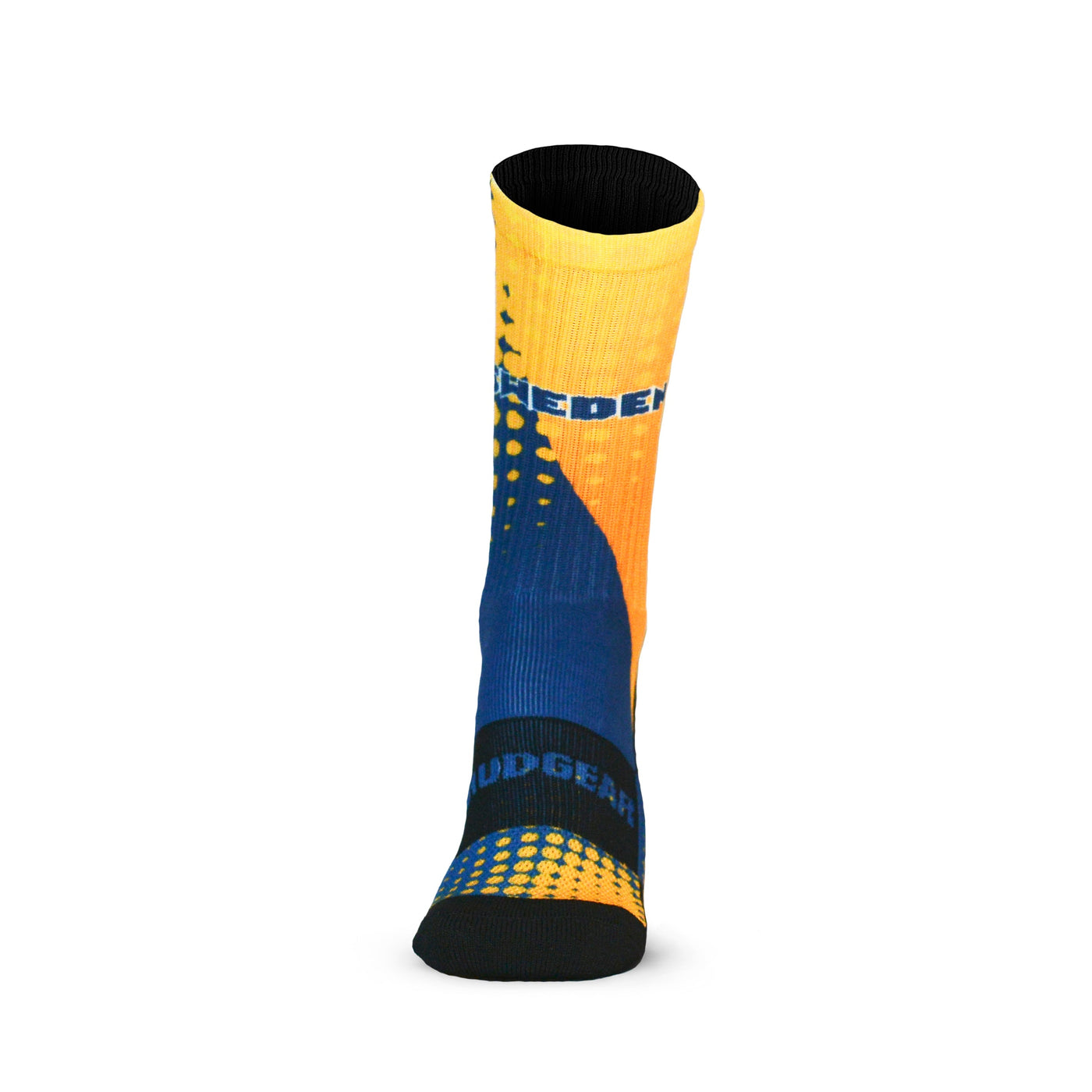 CLEARANCE ITEM - MudGear Custom Sweden Crew Height Socks (1 Pair)