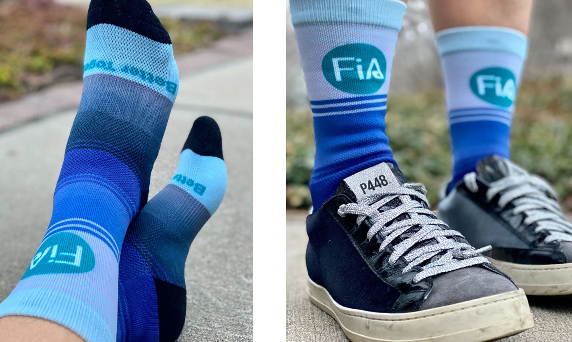 FiA 360 Crew Height Socks - Better Together