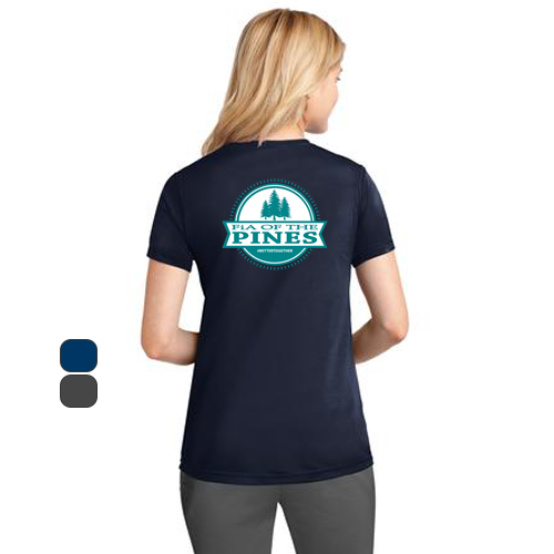 FiA of the Pines Port & Company Ladies Performance Tee Pre-Order