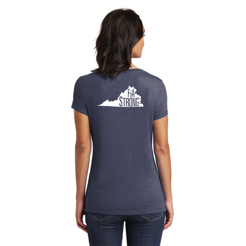 FiA Strong - Virginia District Women’s Very Important Tee V-Neck Pre-Order