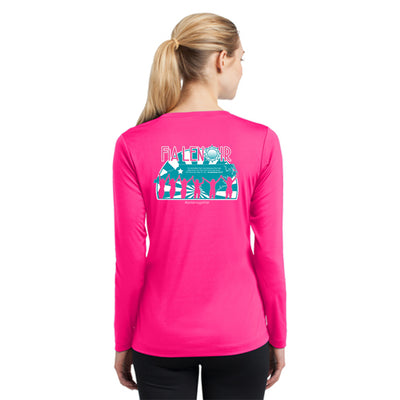 FiA Lenoir Sport-Tek Ladies Long Sleeve PosiCharge Competitor V-Neck Tee Pre-Order