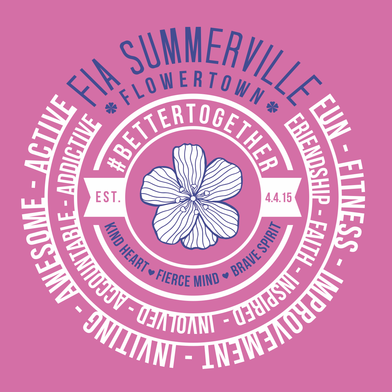 FiA Summerville 2016 Sport-Tek Ladies Competitor Tee (Neon Pink) Pre-Order