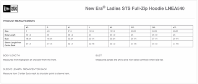 FiA New Era Ladies STS Full-Zip Hoodie - Made to Order