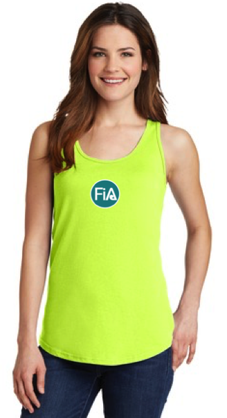 FiA Gridiron Port & Company Ladies Cotton Tank Top Pre-Order