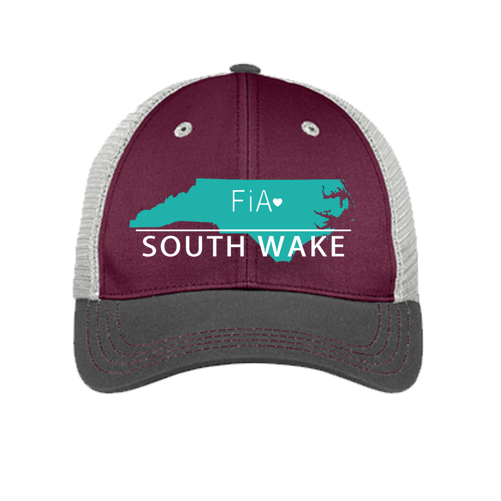 FiA South Wake District Tri-Tone Mesh Back Cap Pre-Order