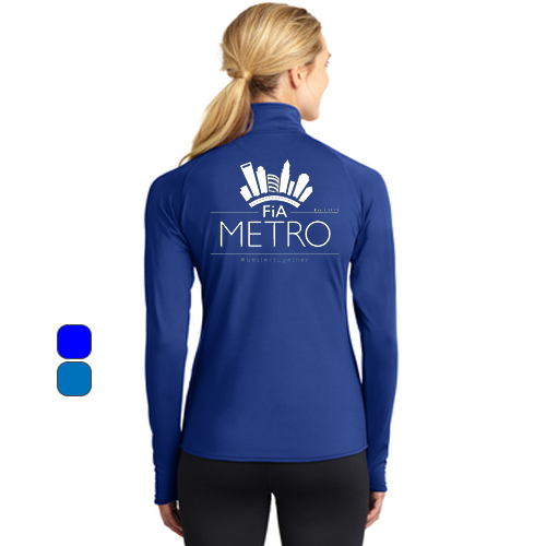 FiA Metro Sport-Tek Ladies Sport-Wick Stretch 1/2-Zip Pullover Pre-Order